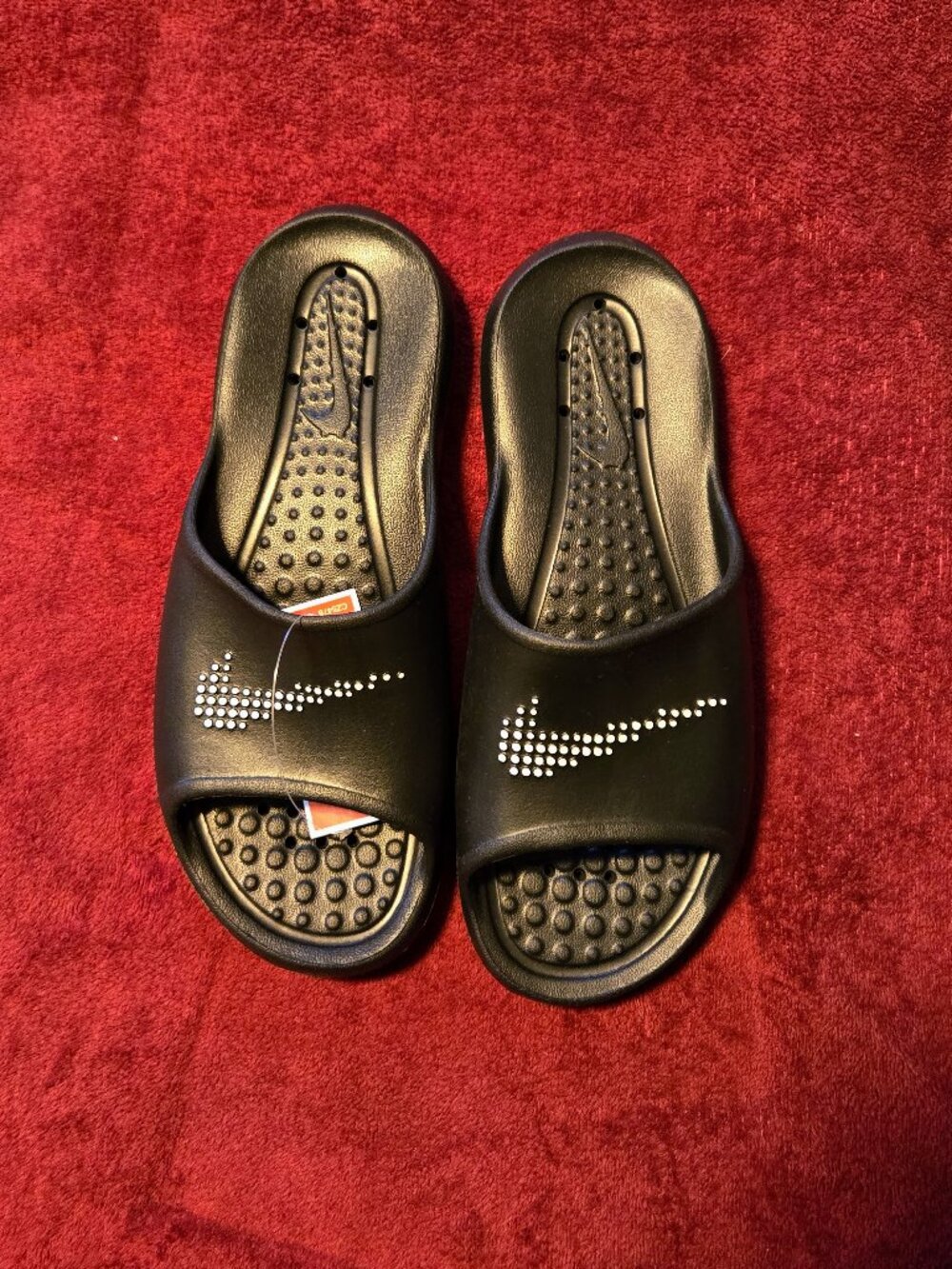 NEW Nike Victori One Shower Slide CZ5478 001 Men's Black Size 10 Shoes